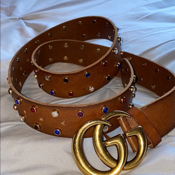 gucci studded belt